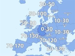 Niederschlag Europa Niederschlag Europa